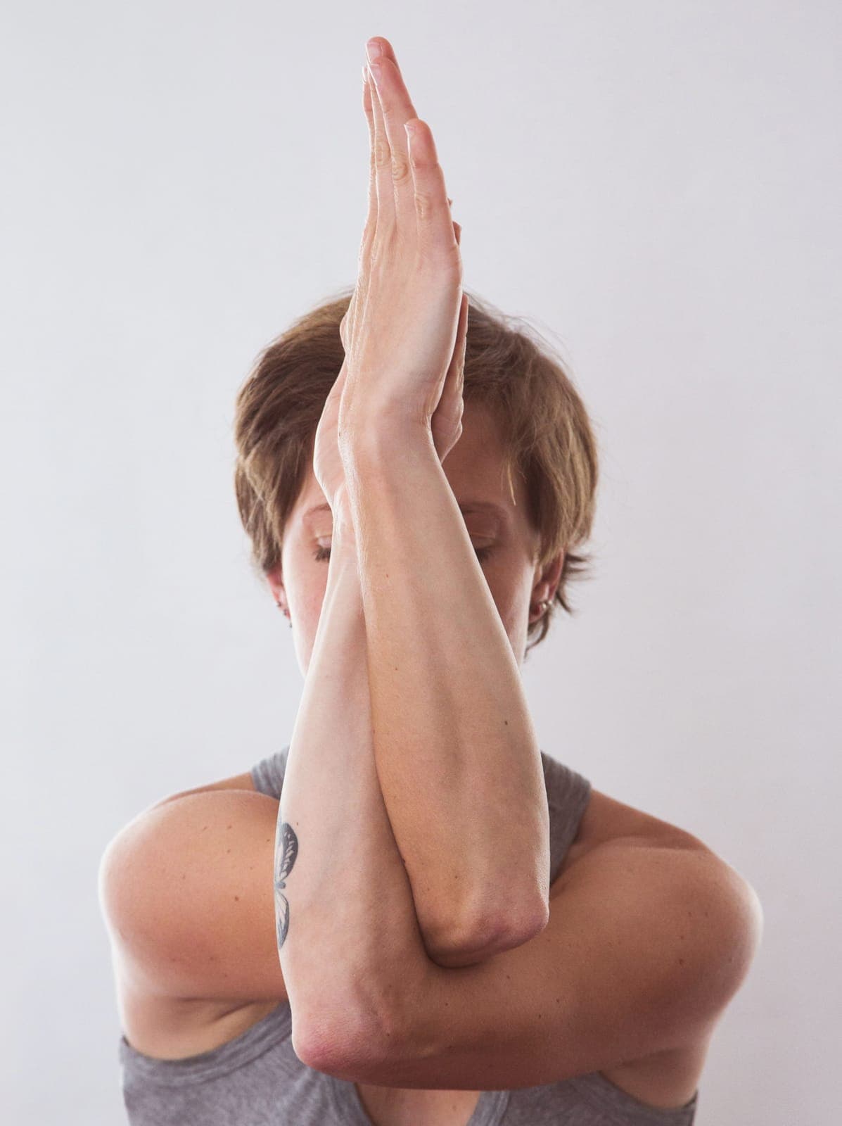 woman in Yoga Pose