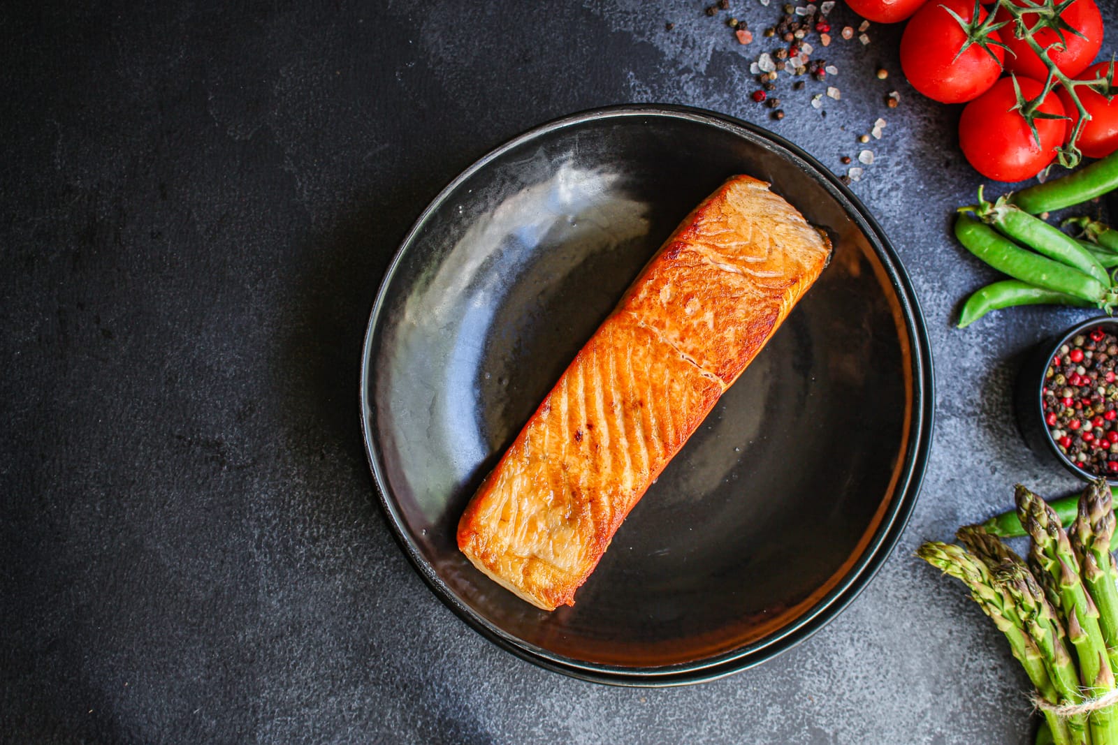 salmon steak